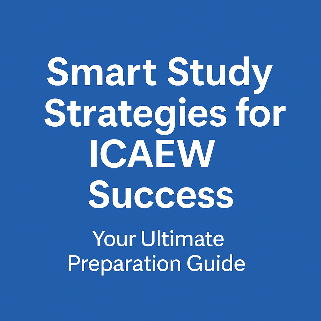 Smart Study Strategies for ACA (ICAEW) Success